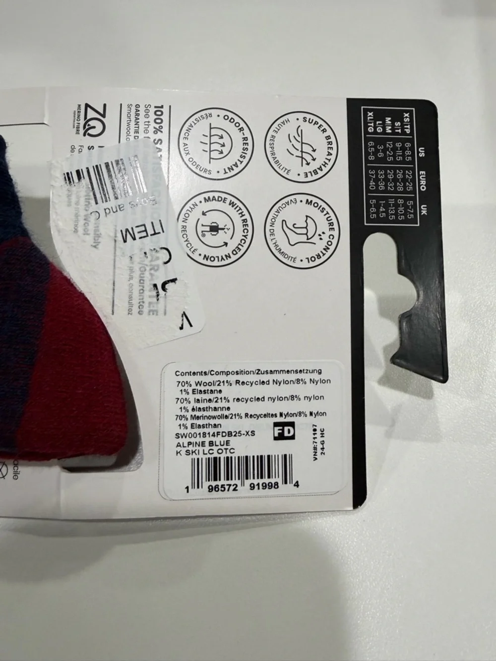 Smartwool new tags
